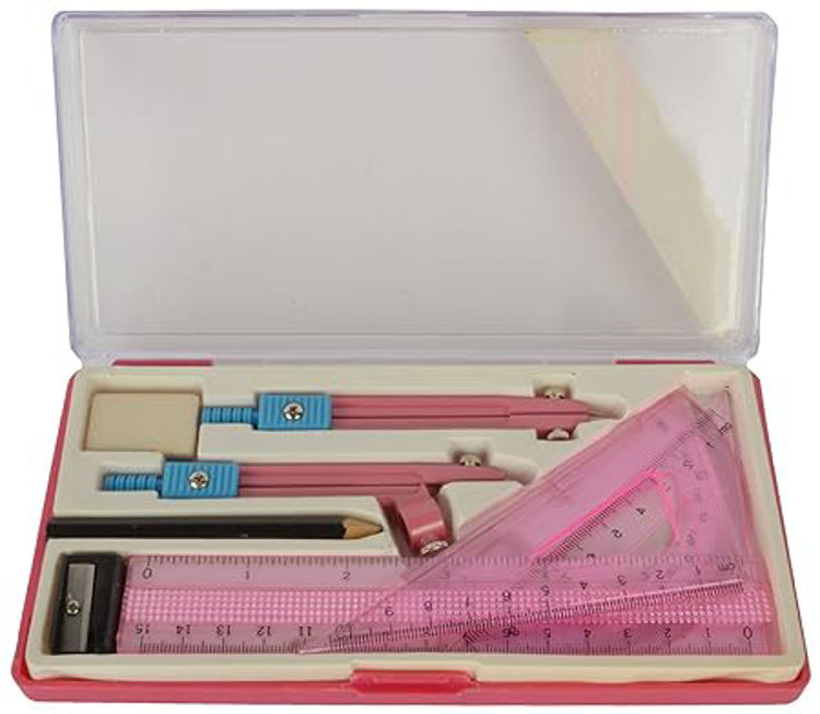 Picture of M409-Cox Geometry Set - 10 inches x 4 inches x 1 inch